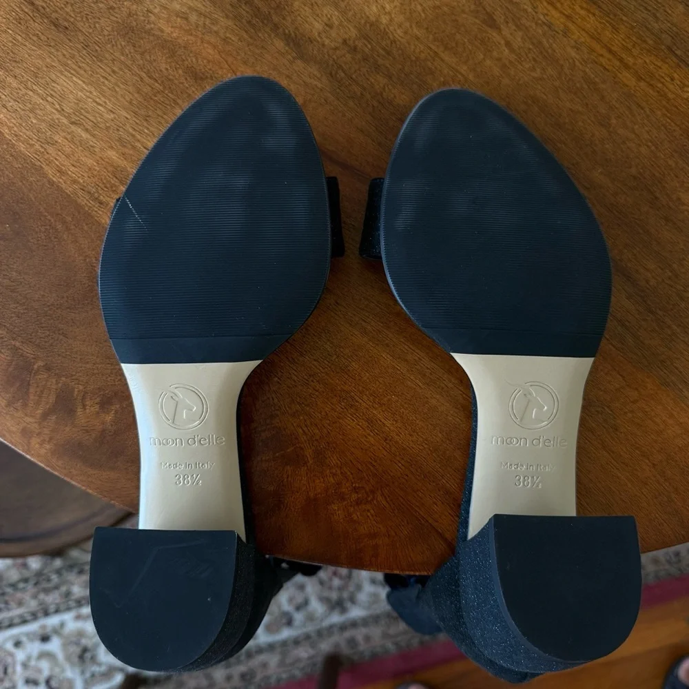 moon d’elle - Spirale Heels in Dark Stella - Picture 5 of 10